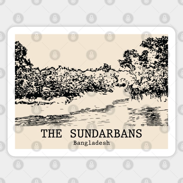 The Sundarbans - Bangladesh Magnet by Lakeric